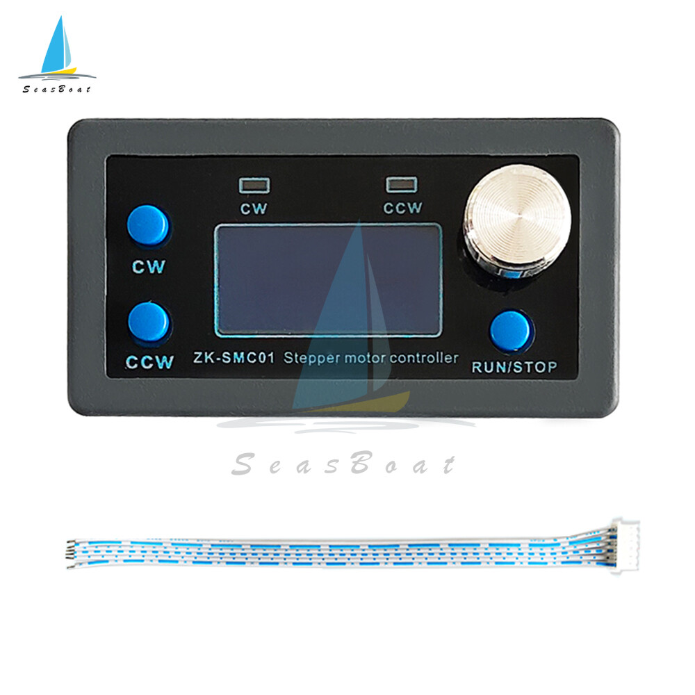 Aideepen SMC01 42 57 Stepper Motor Controller Motor Drive Controller Speed Controller Positive and Negative Pulse Speed Control Board Programmable PLC Serial Communication Motor Drive Controller Speed Controller