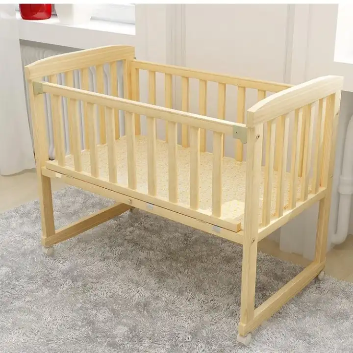 baby cradle in wood