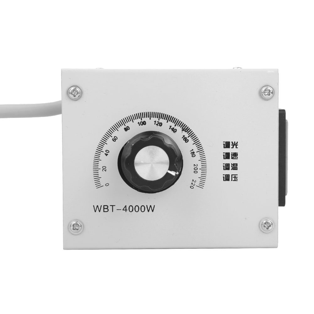 Bộ Điều Khiển Công Suất Cao 220VAC Bộ Điều Khiển Điện Áp Biến Đổi Độ Sáng Tốc Độ Động Cơ Quạt Biến Thiên Bộ Điều Khiển Động Cơ Phích Cắm AU