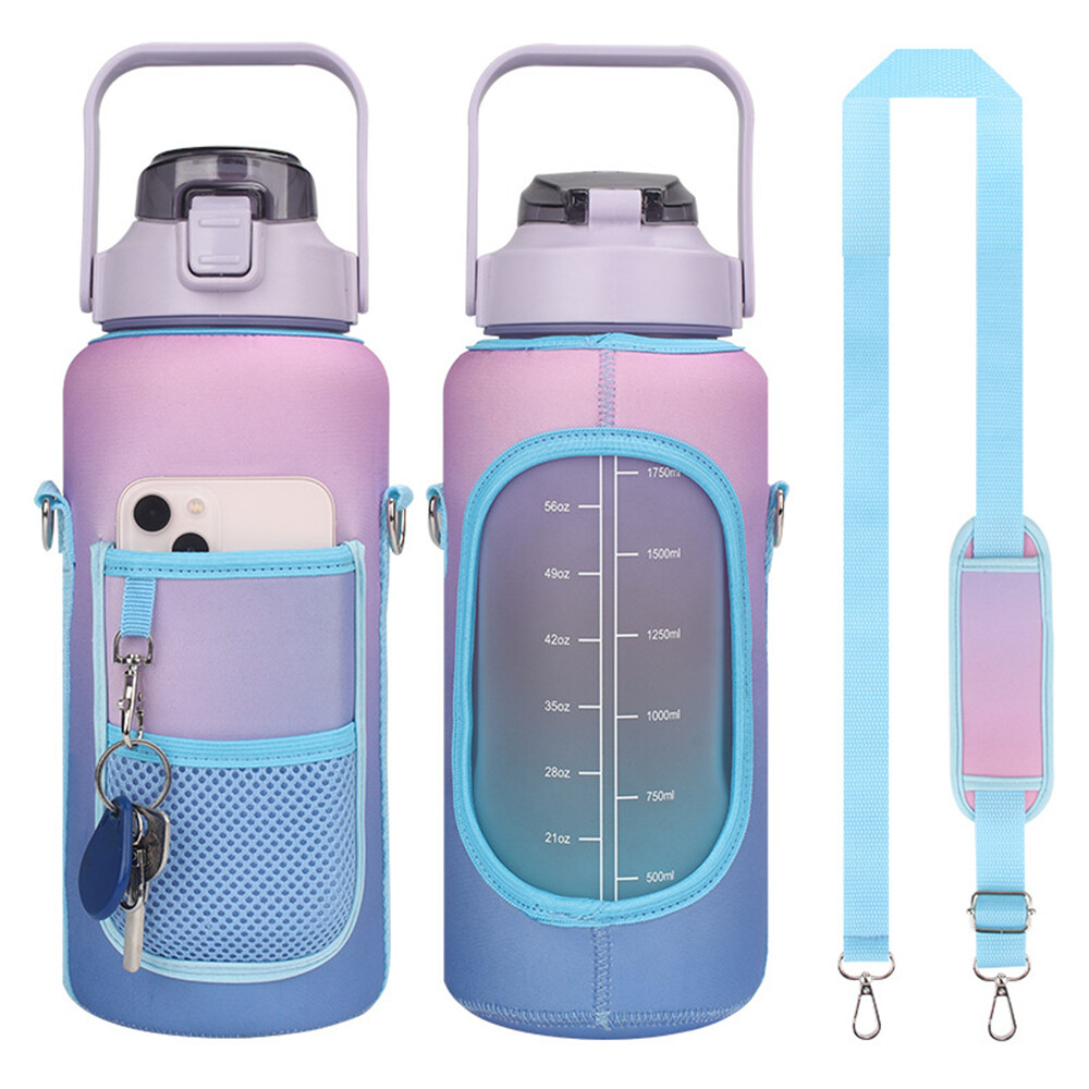 Half Gallon Water Bottle Carrier Bag with Sleeve for Hydro Flask, for ...