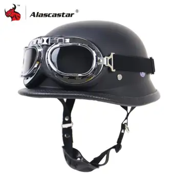 german style motorcycle helmet