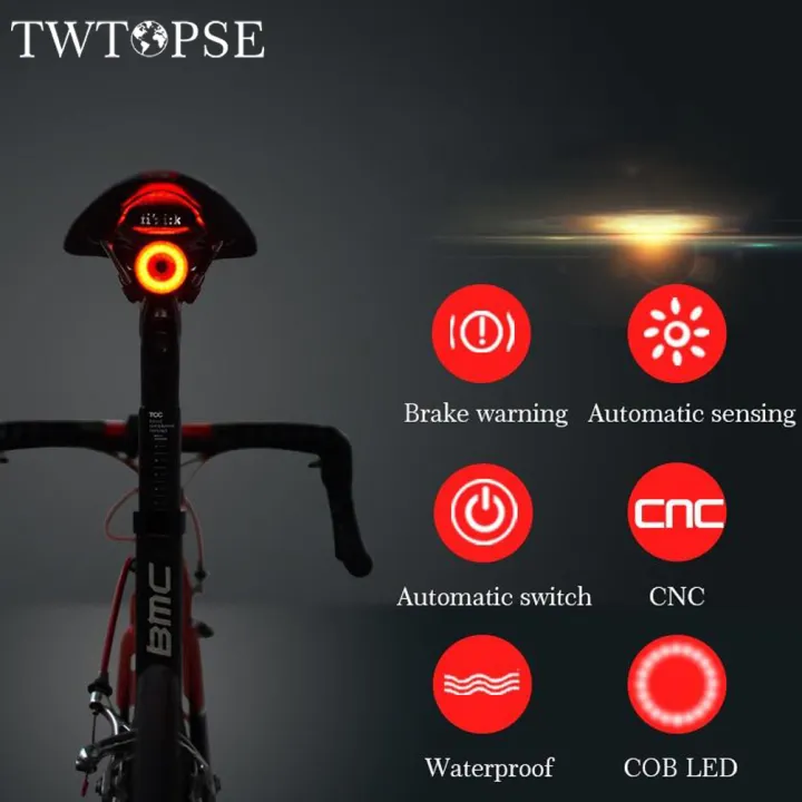 TWTOPSE Intelligent Bike Tail Lights 