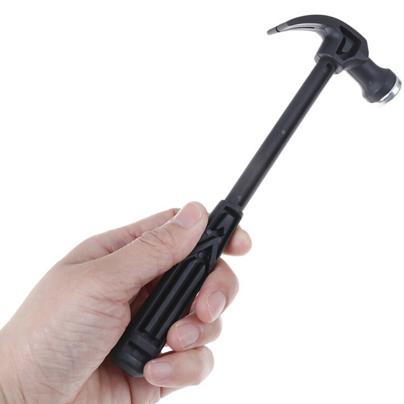 Rồng mini Búa tay cầm nhựa Búa nhổ đinh nhà lưới búa khối xây dựng búa