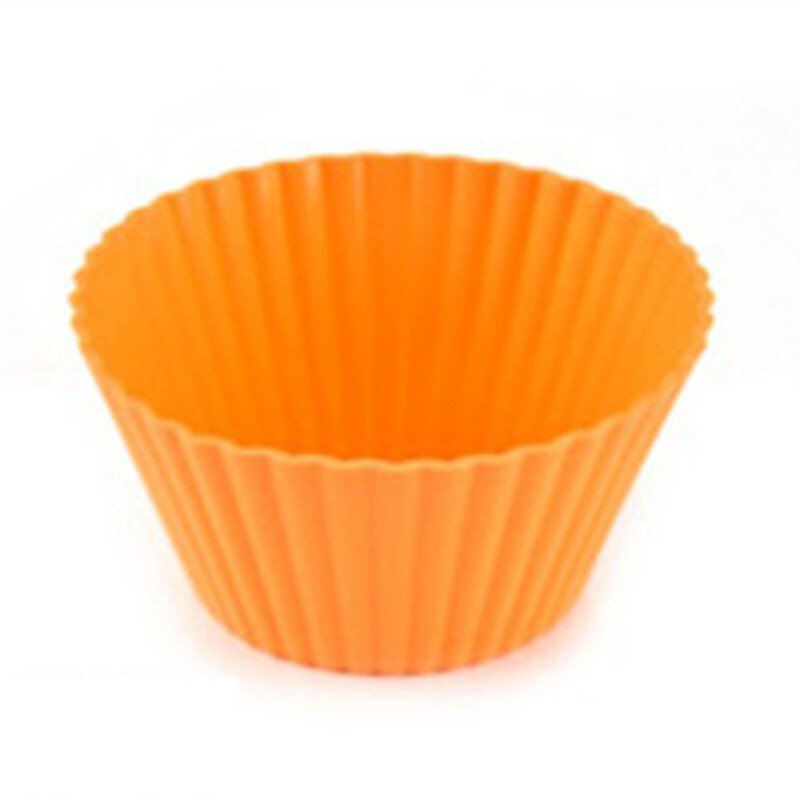 fanghui Silicone Cake Mold Round Shaped Muffin Cupcake Baking Molds Kitchen Bakeware