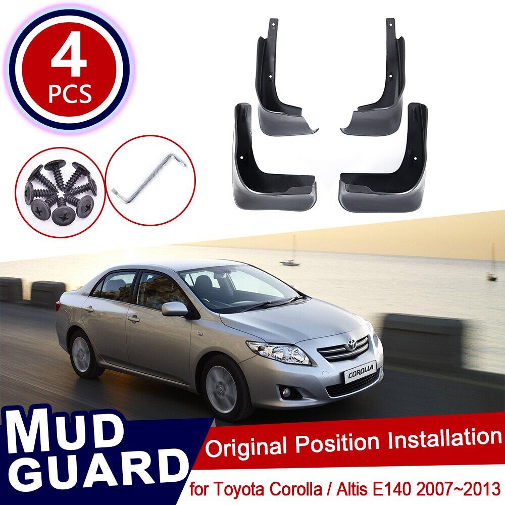 Mud Flaps Splash Guard Fender Mudguard for Toyota Corolla 2007-2013 08 09 11 12