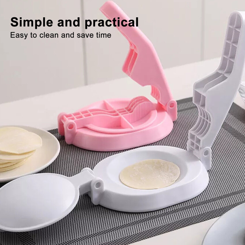 Máy ép kiểu mới gia dụng, khuôn ép da thủ công nhà bếp, dụng cụ làm bánh bao