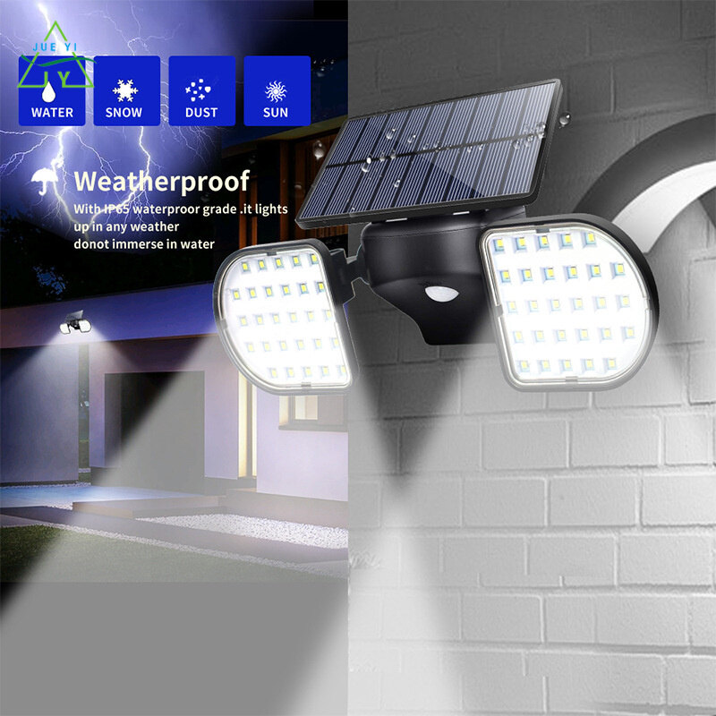 KS led light solar lighting wall light garden light human body induction street light