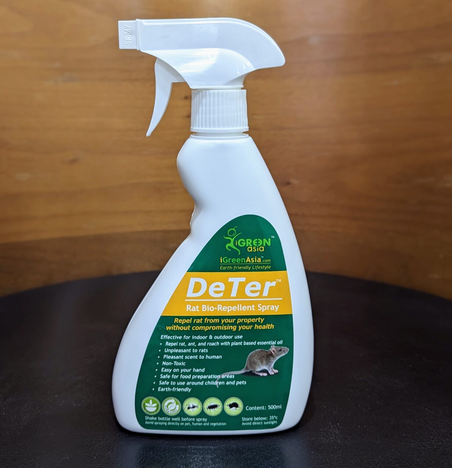 iGreenAsia - DeTer Rat Bio-Repellent Spray (500ml)
