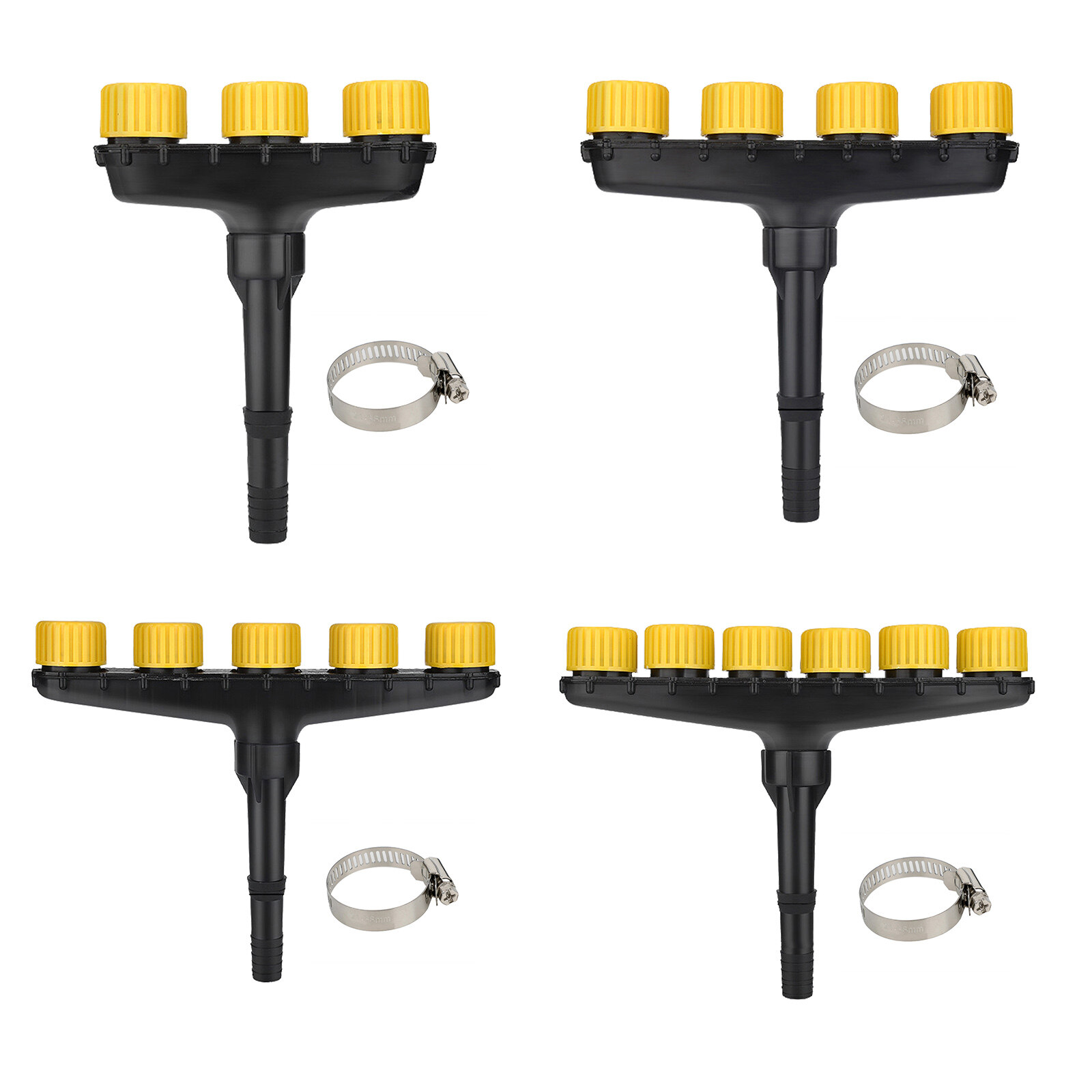 Multi-Head Sprinkler Sprayer Multi-Hole Sprinkler Head Safe to Seedlings