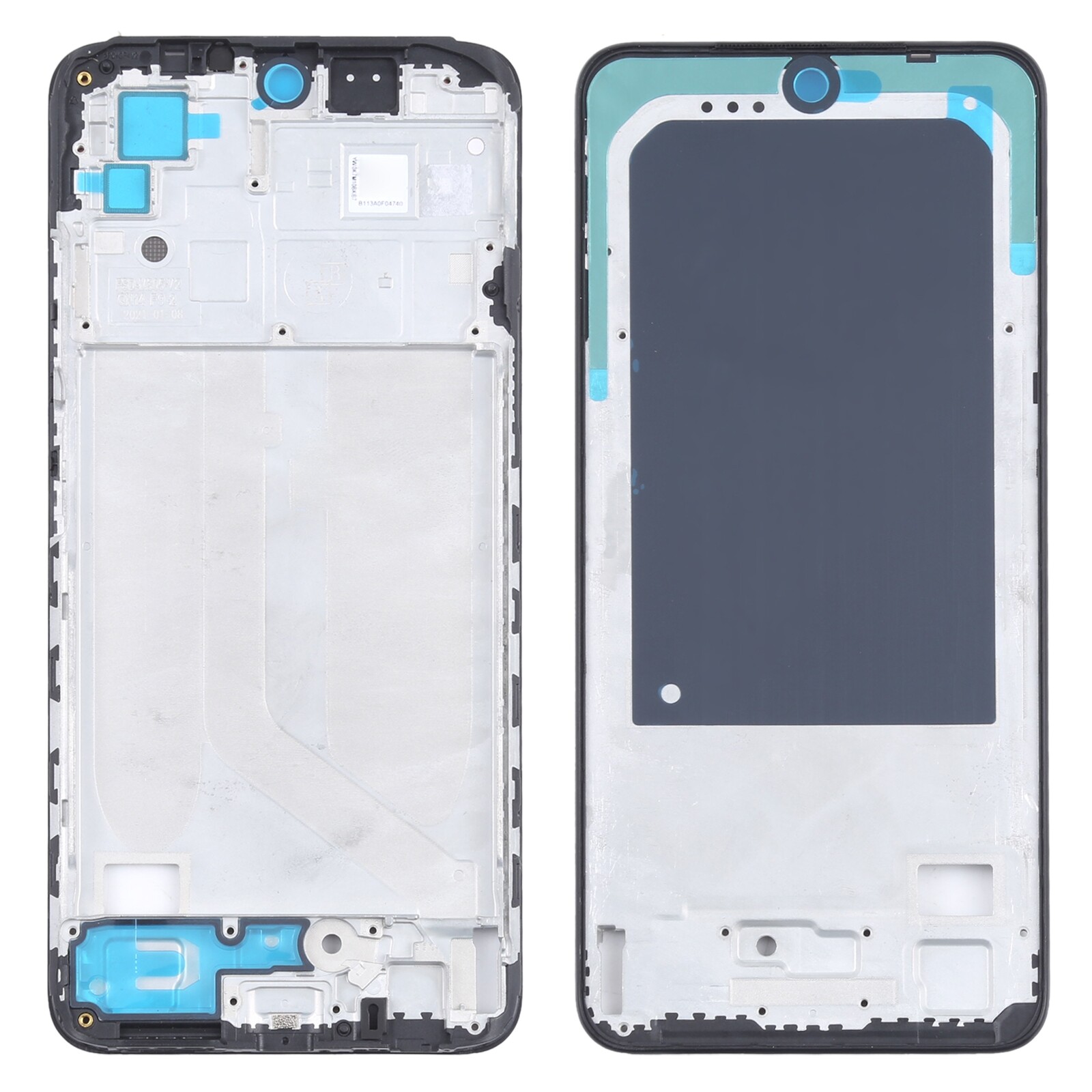 ฝากรอบหน้าจานกรอบภาพ LCD สำหรับ Xiaomi Redmi Note 10 4G /Redmi Note 10S ...