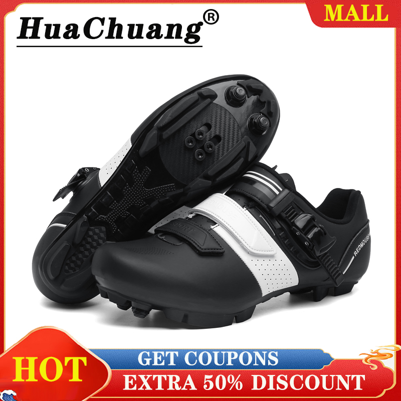 HUACHUANG MTB Cycling Shoes for Men and 