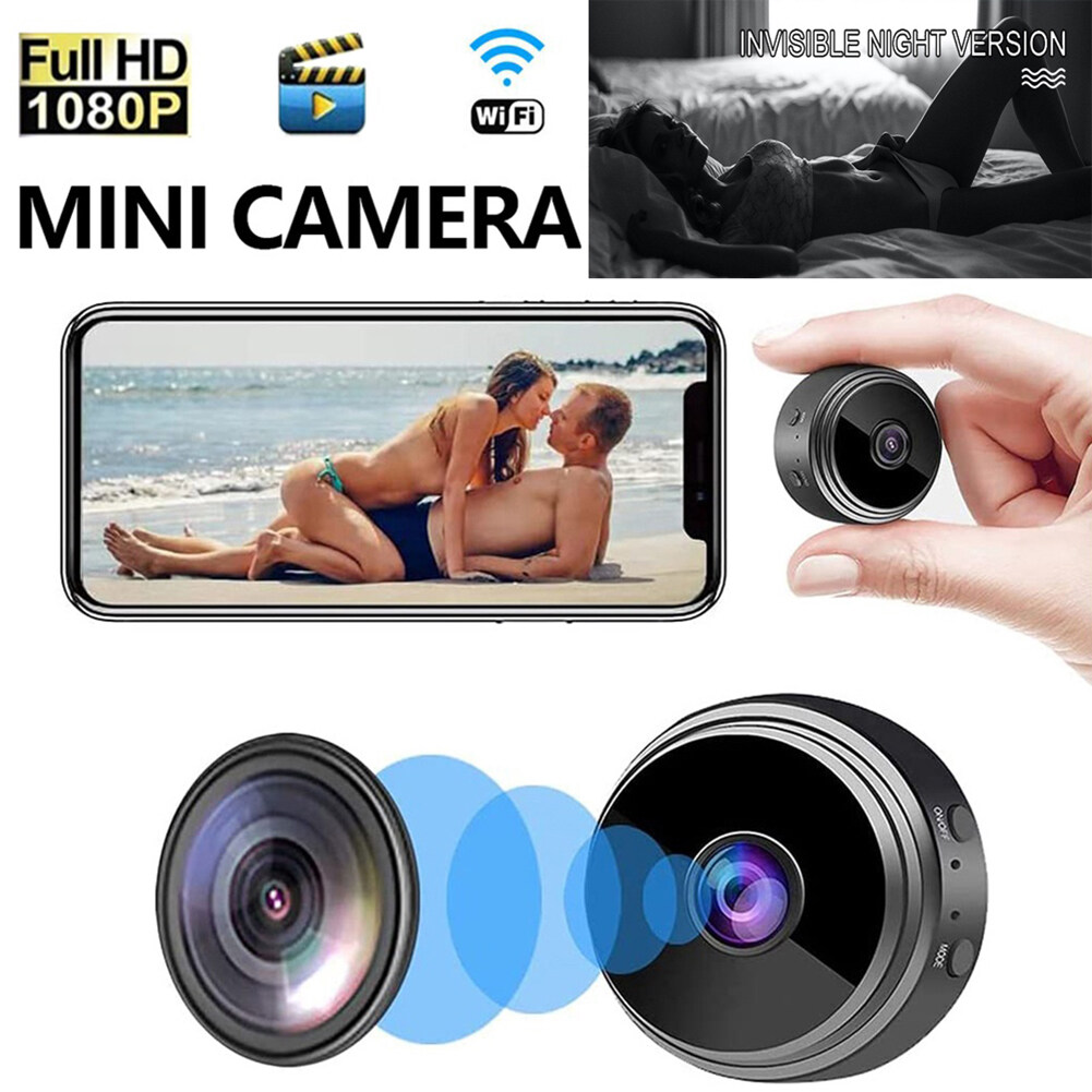 Camera Mini A9 Camera Giám Sát An Ninh Gia Đình Nhỏ Gọn Không Dây Nhỏ Gọn Giấu Kín 1080P Full...