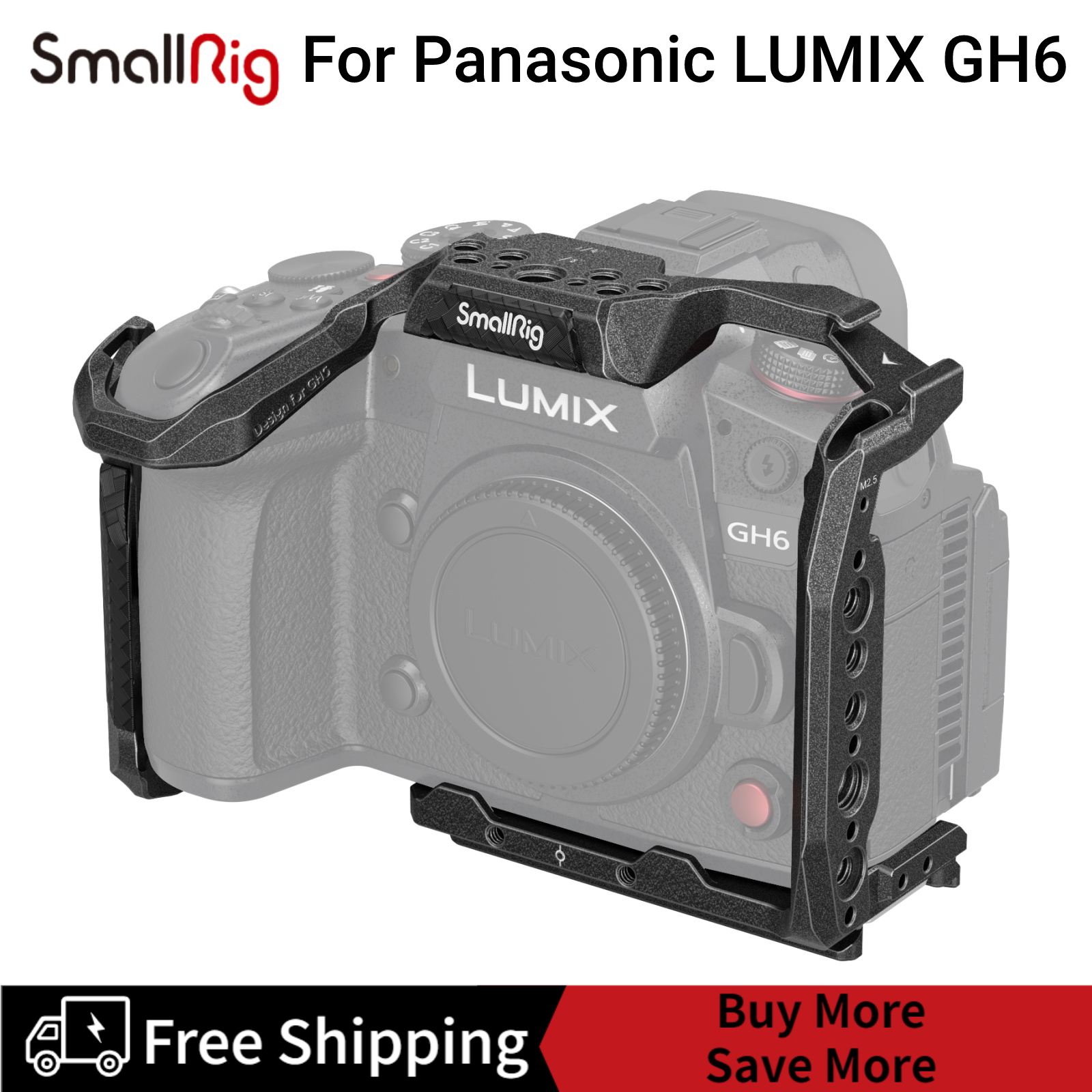 Black Mamba」Panasonic LUMIX GH6用リグセット Black Mamba」Panasonic LUMIX GH6用リグセット