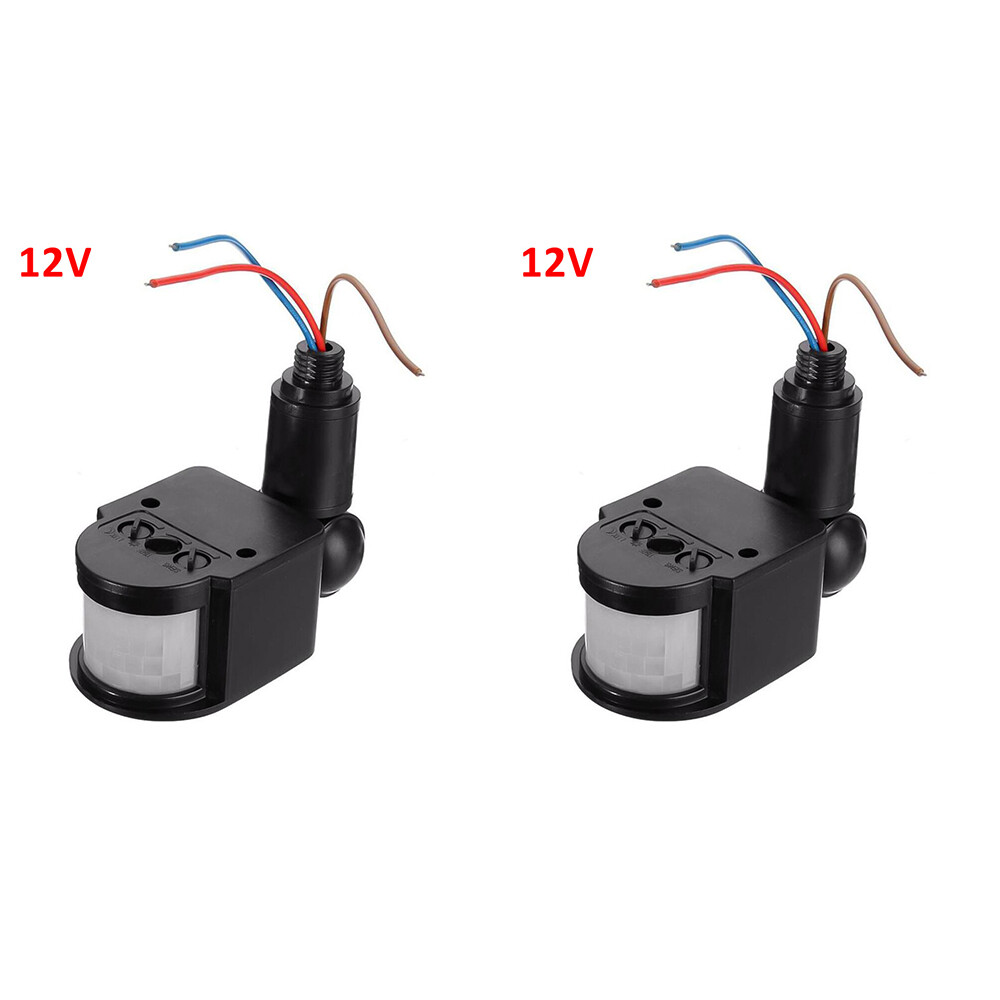 Kebidumei LED Motion Sensor 220V 12V Automatic Infrared PIR Movement Detector Wall Mount Timer Outdoor 12V Sensor Light Switch