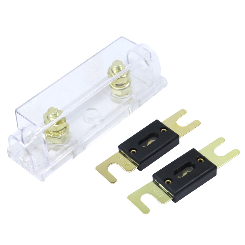 Car modified fuse box/large fork bolt fuse holder/bolt type car fuse holder