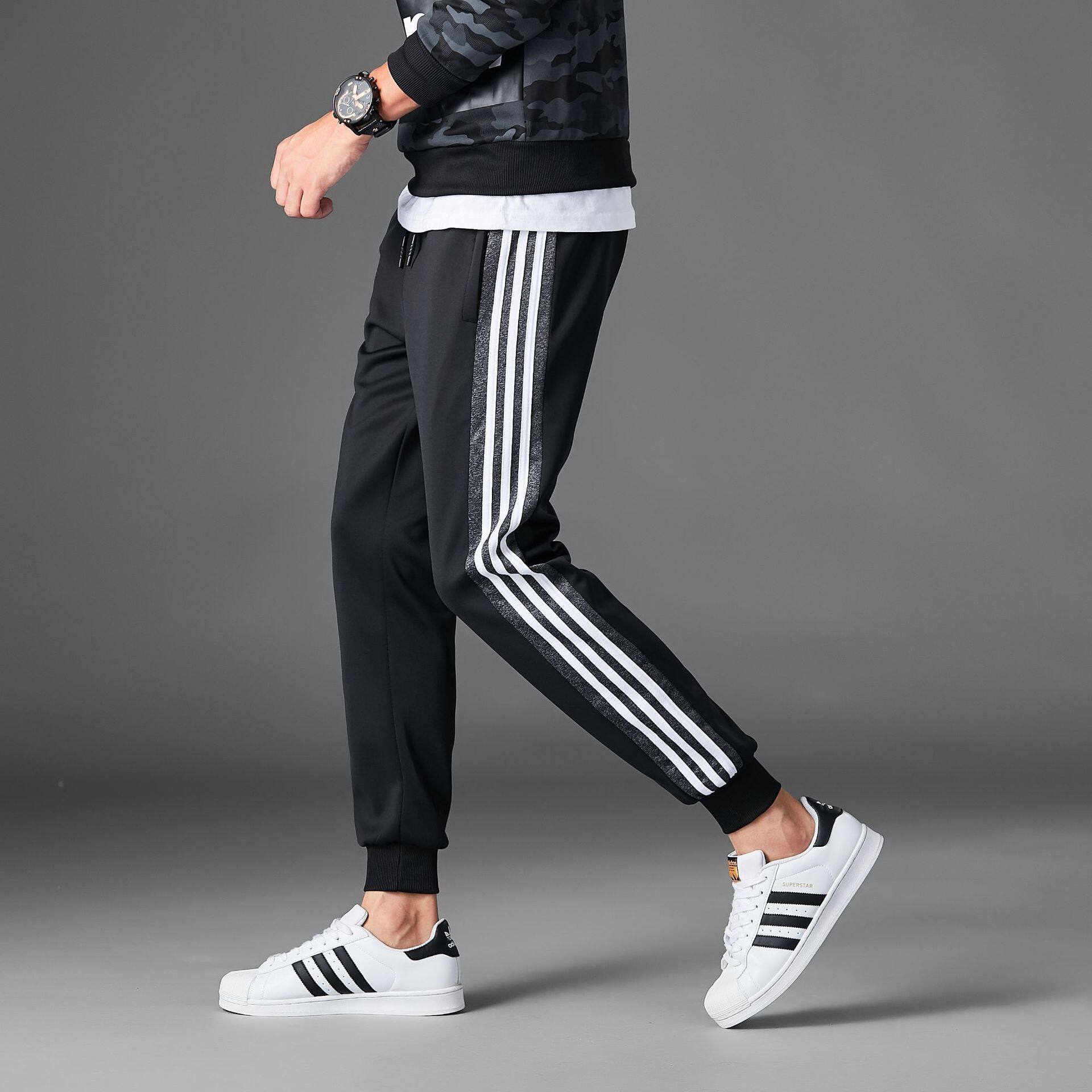 mens casual sports trousers