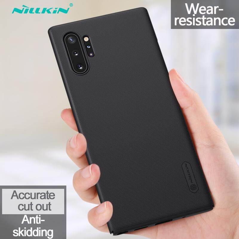 Nillkin Hard PC Case for Samsung Galaxy Note 10 Plus Phone Cases Luxury Frosted PC Hard Protection Back Cover