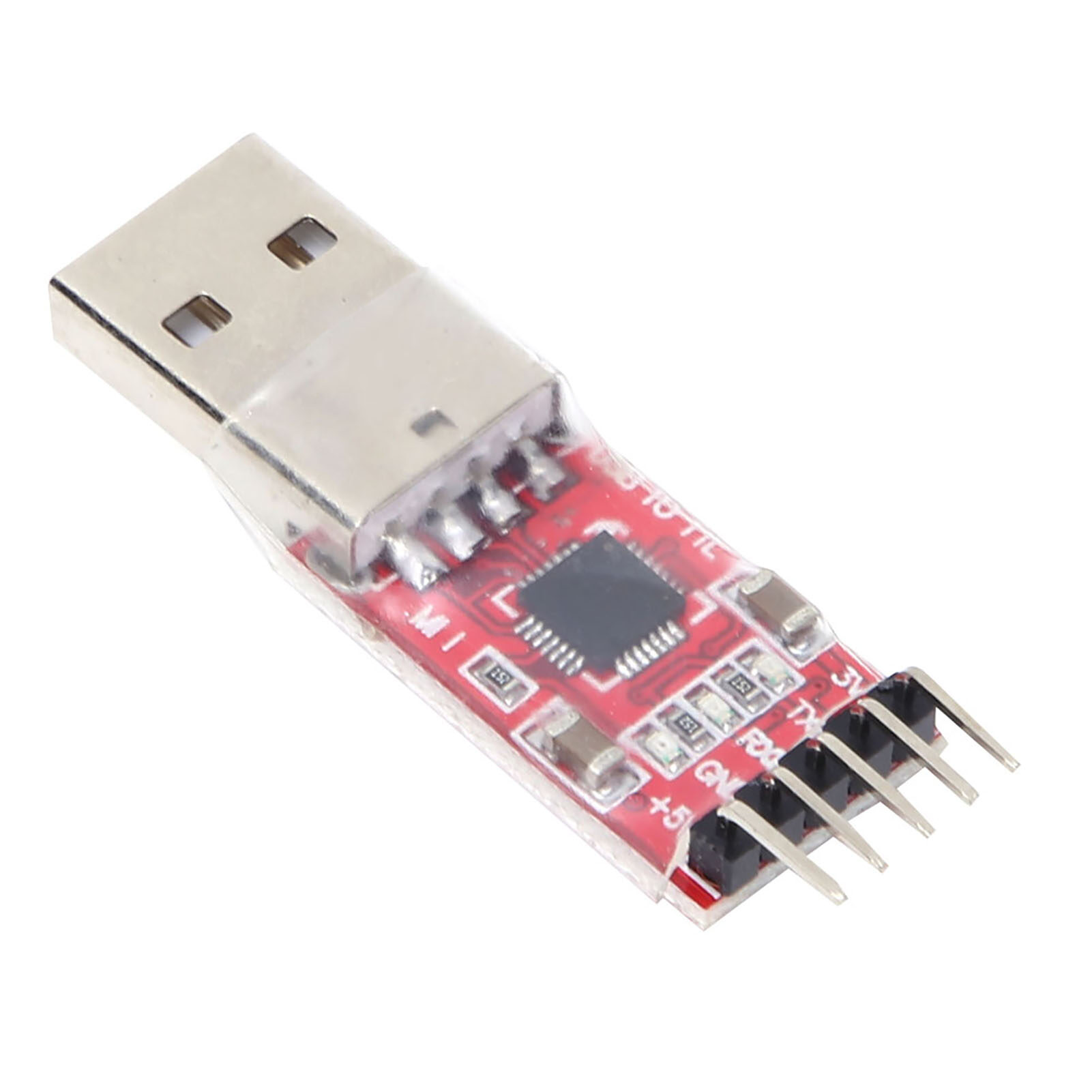 USB To TTL Serial Module Serial Adapter With LED Indicator For DIY Teaching
