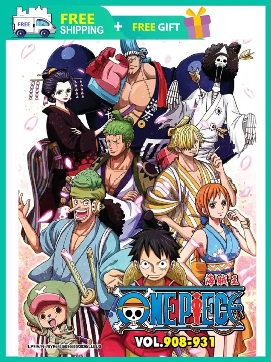 One Piece 海贼王 Box 29 Anime Tv Series Dvd 01 Lazada