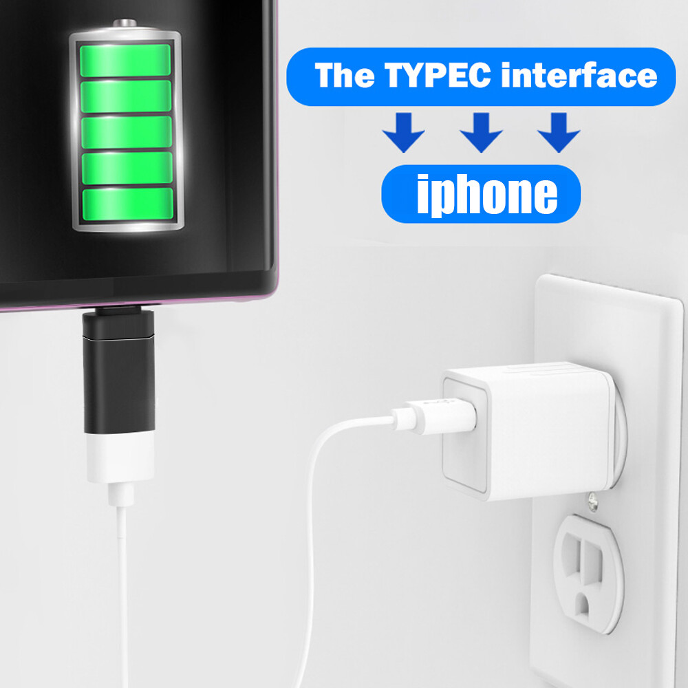 Type-C To Micro USB/lightning Cellphone Charging Adapter