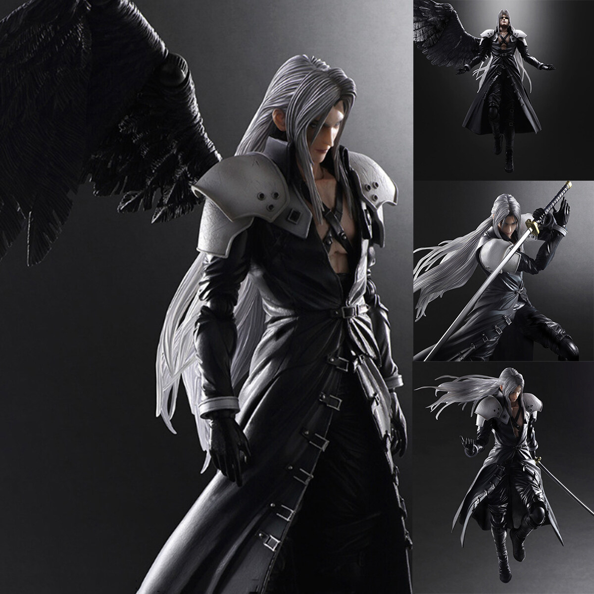 PLAY ART Version Final Fantasy VII Sephiroth Action Figure Toy with Box ...