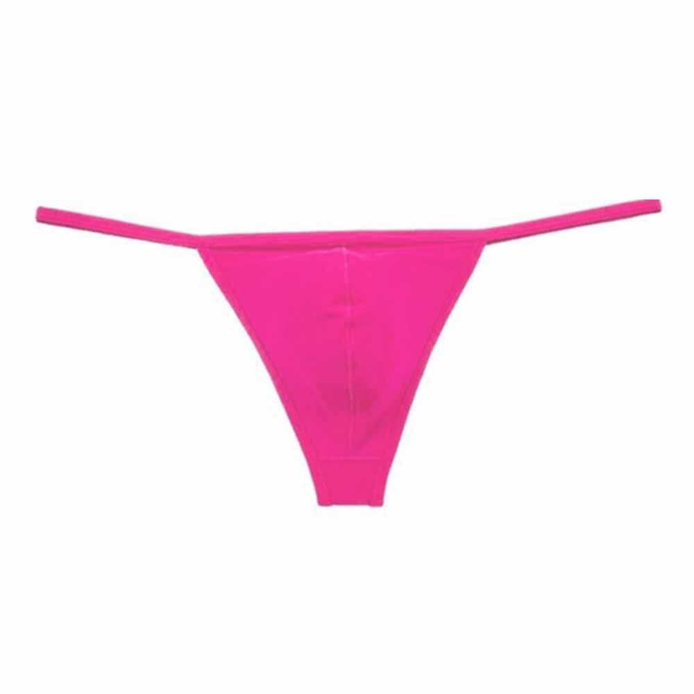 Momlove Men's Jockstrap Underwear Underpants Drawing Bikini String