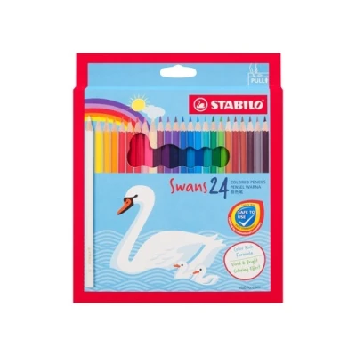 Stabilo Swans Coloured Pencil 24-L