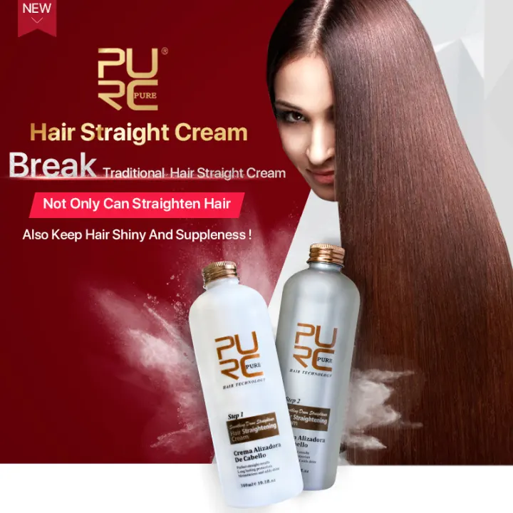 shine hair straightening cream