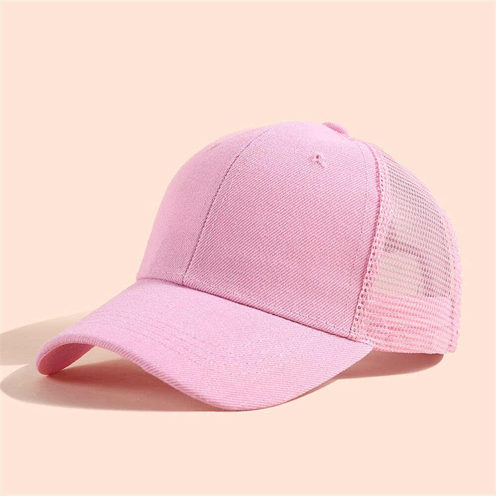 Summer Breathable Boys And Girl's Sun Hats Children's Mesh Cap Fashion Matching Thin Baseball Caps For Kids 3-6 Years