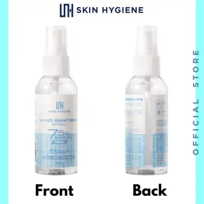 [Ship fast] 60ml portable sanitizer spray 75% food grade alcohol with KKM approved -Skin Hygiene