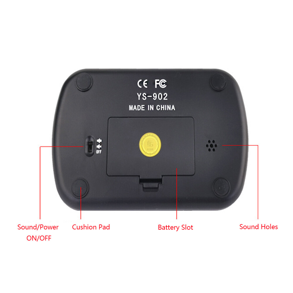 LIXADA 3-in-1 Multipurpose Portable Professional Chess Clock Digital Chess Timer Game Timer