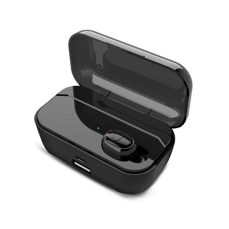 niceEshop G6S True Wireless Earbuds, IPX7 Waterproof Bluetooth 5.0 Wireless Headphones With Noise Cancelling Mic/8D Stereo Sound/3500mAh Charging Case For Earbuds & Phones Singapore