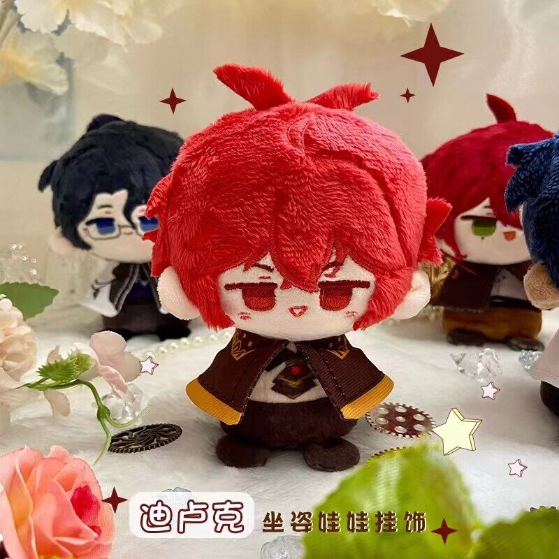 10Cm New Genshin Impact Plush Doll Layla Tighnari Cyno Venti Xiao Nahida Mini Pendant Keychain Cute Stuffed Plushies For Gift