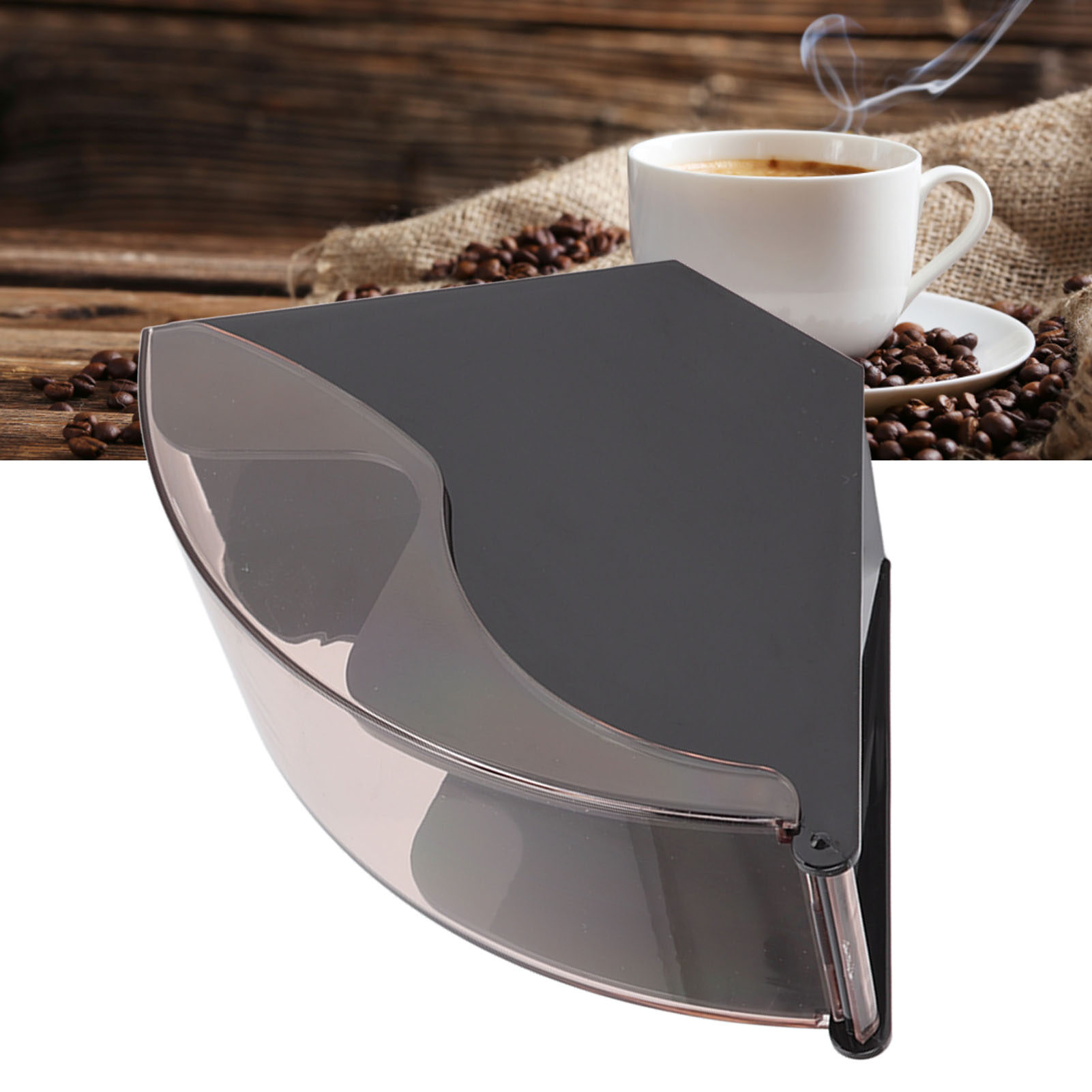 Coffee Filter Holder Stand, Coffee Filter Paper Storage Box Plastic Dustproof for Cafe