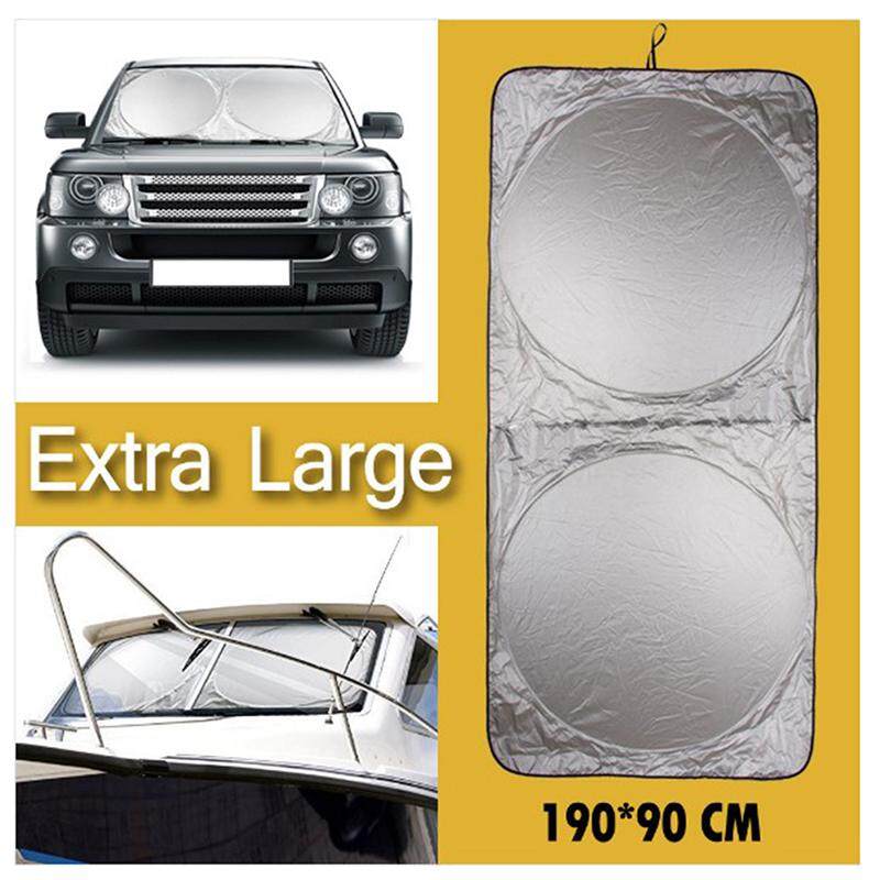 Car Windscreen Aluminum Foil Keep Vehicle Cool Protect UV Rays Sunshade