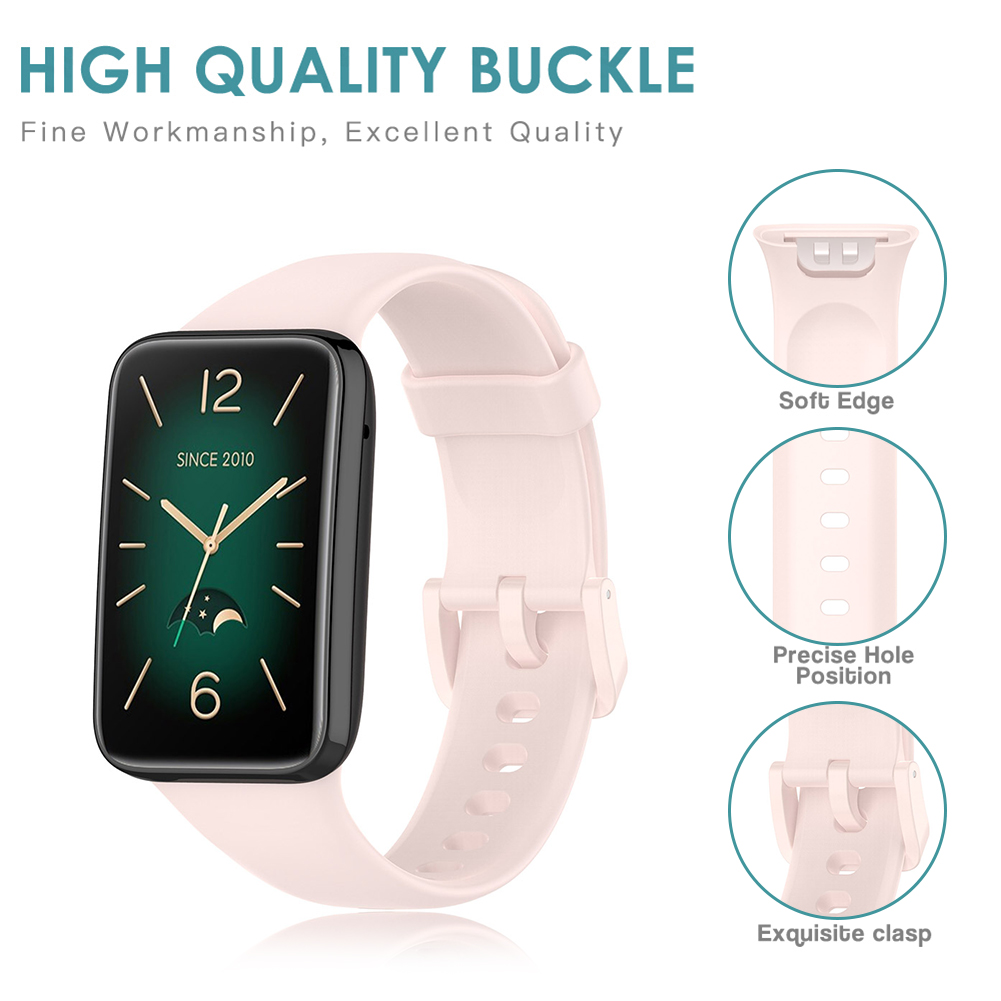 Silicone Replacement Strap Smart Bracelet Wristband for Xiaomi Mi Band 7 Pro