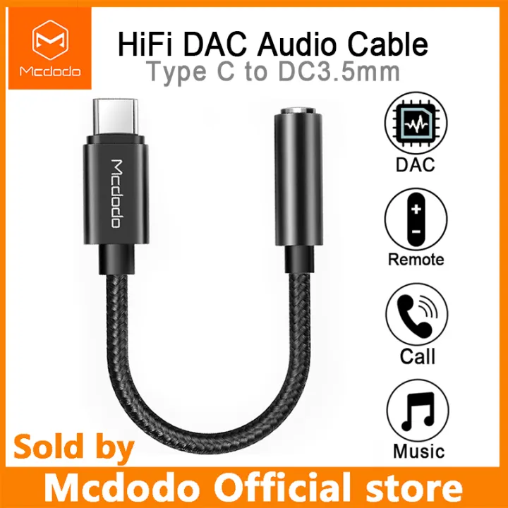 type c to 3.5 mm with dac