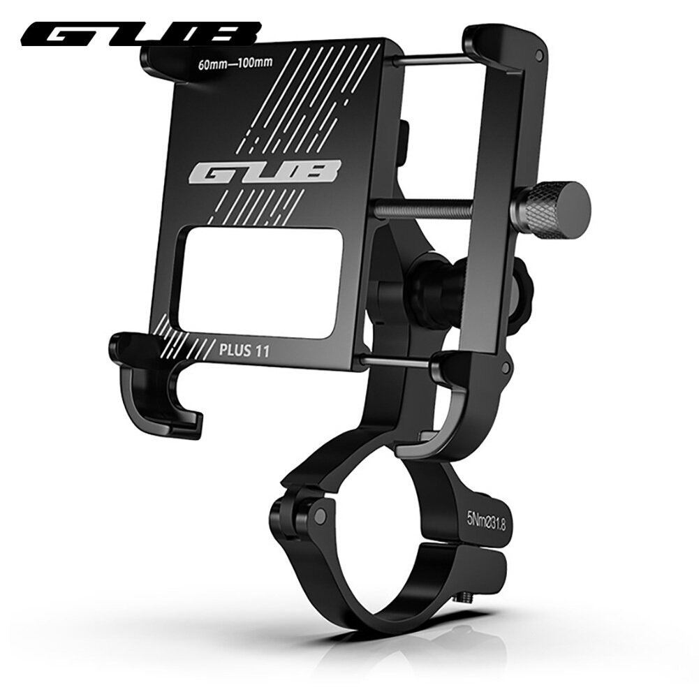 GUB PLUS 11 Adjustable Motorcycle Electric Bicycle Metal Phone Holder Bracket