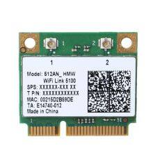 Thẻ không dây băng tần kép 300Mbps cho Intel WiFi 5100 512AN_HMW MINI PCI-E WLAN Mạng lưới WLAN 2.4G/5GHZ 802.11 A/G/N cho máy tính xách tay