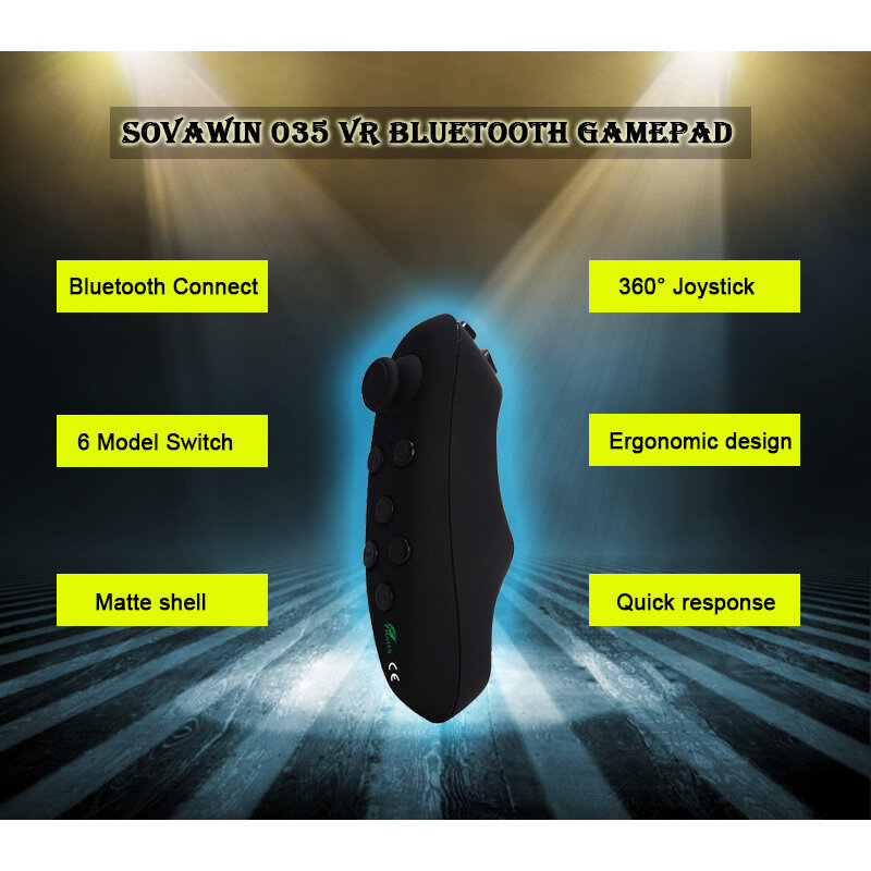 Tay Cầm Chơi Game Bluetooth Không Dây Wxxiwei Điều Khiển Từ Xa VR, Dành Cho Android IOS