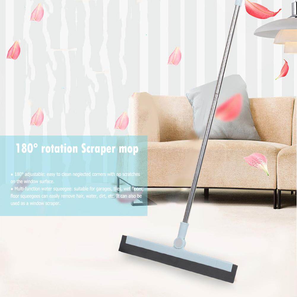 Magic Wiper Scraper 180 Degrees Rotatable Mop Broom Floor Cleaning Tools