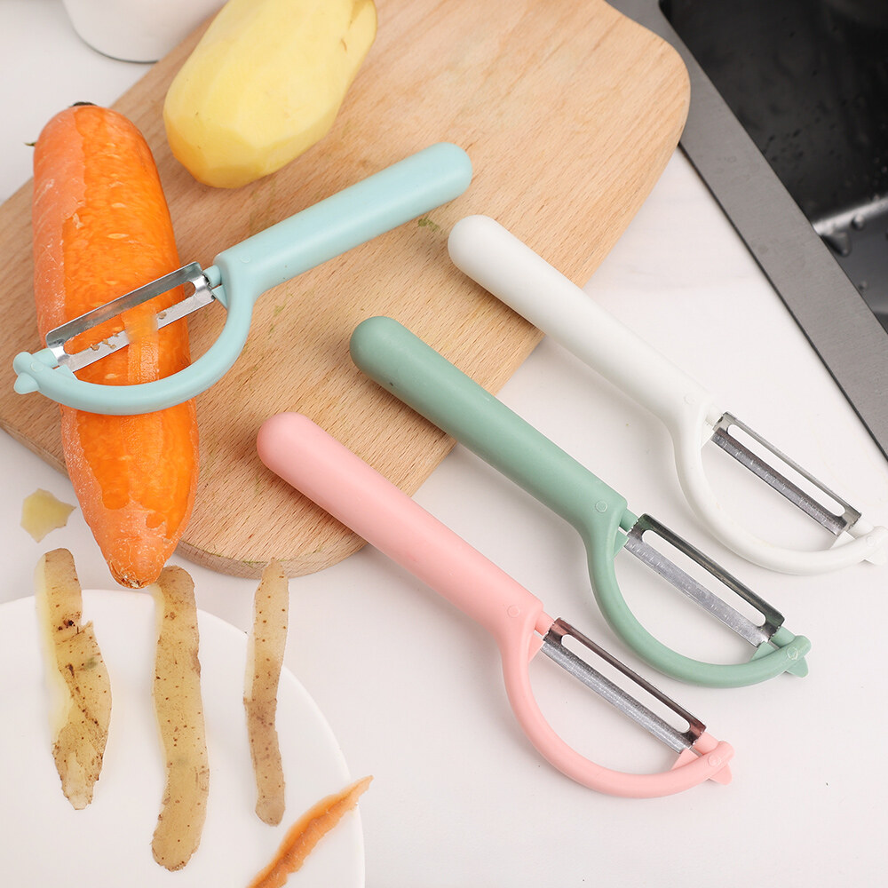Kitchen Vegetable Peeler Stainless Steel Melon and Fruit Planer Household Multi-functional Fruit and Vegetable Peeler