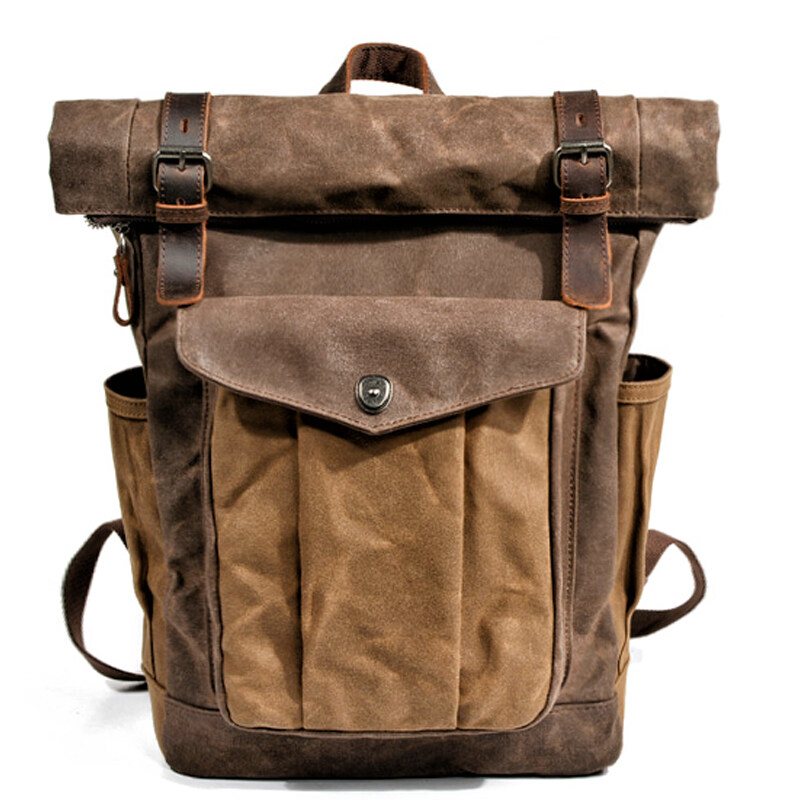 canvas backpack large