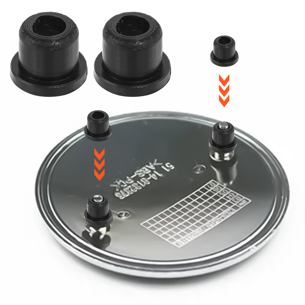 Logo mui xe biểu tượng ở cốp Grommet kẹp giữ cho BMW 3 5 7 E32 e34 E36 E38 E39 E46 E53 E60 E65 E66 E90 M3 M5 51141807495