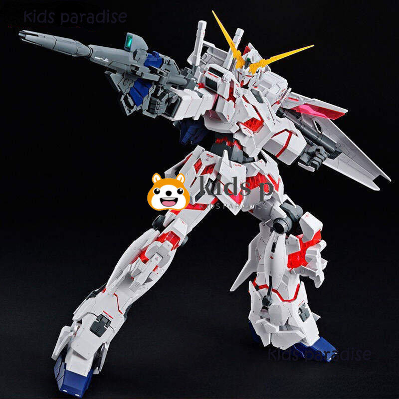 Trẻ em gμndam gaogao mô hình không BANDAI HG uc100 Rx-0 Kỳ Lân