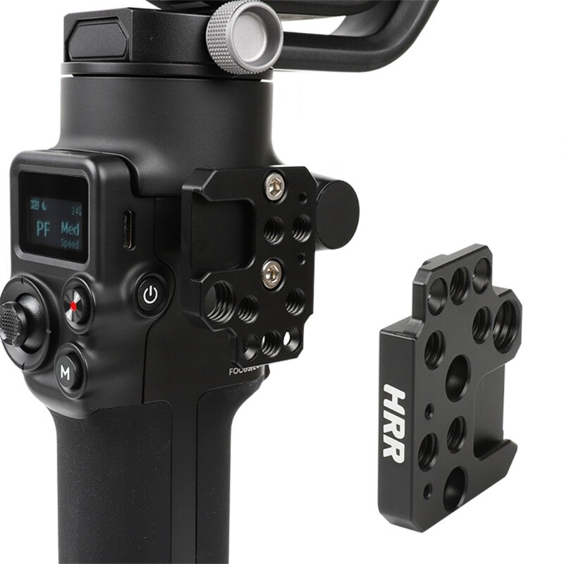 Monitor Mount Holder with Cold Shoe Interface, Gimbal Accessories Mounting Plate Compatible with Ronin S/SC/RS2/RSC2