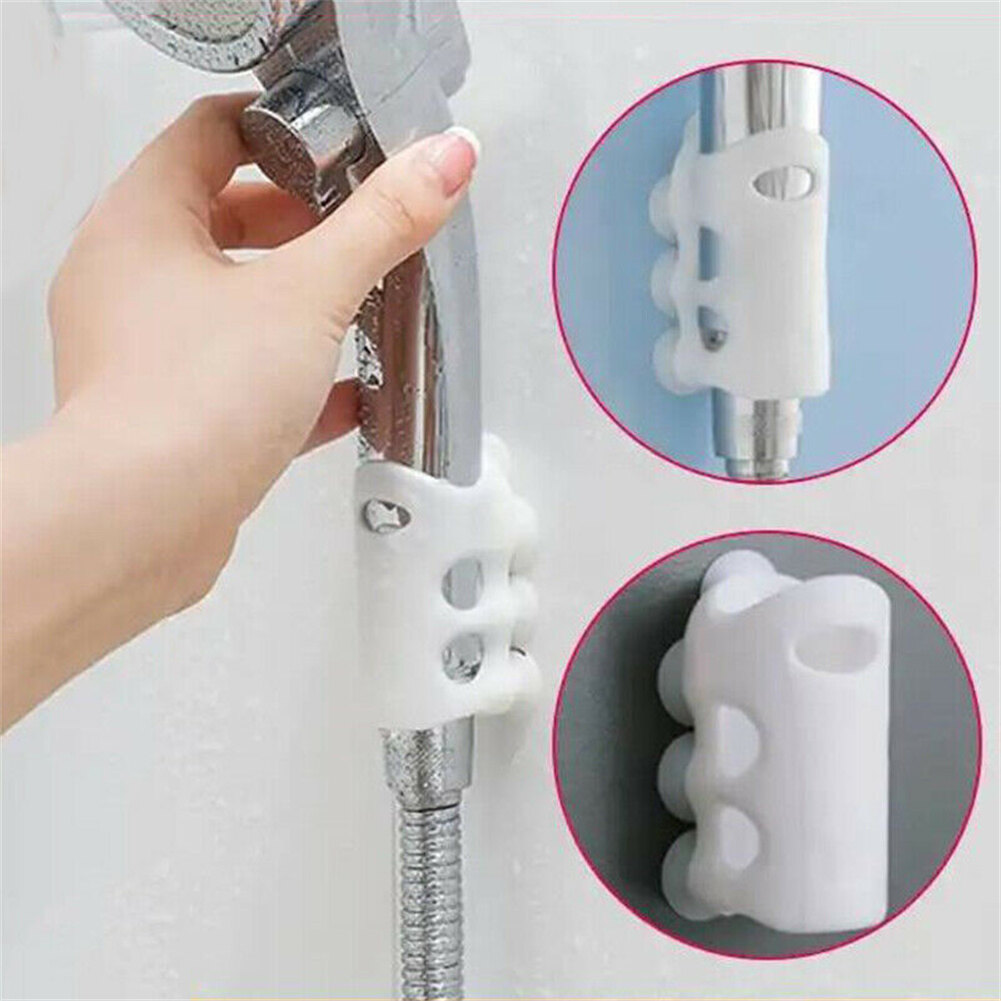 Shower Head Holder Wall Suction Cup Bracket Home Bathroom Silicone Shower Sucker Removable Accessories Punch-free