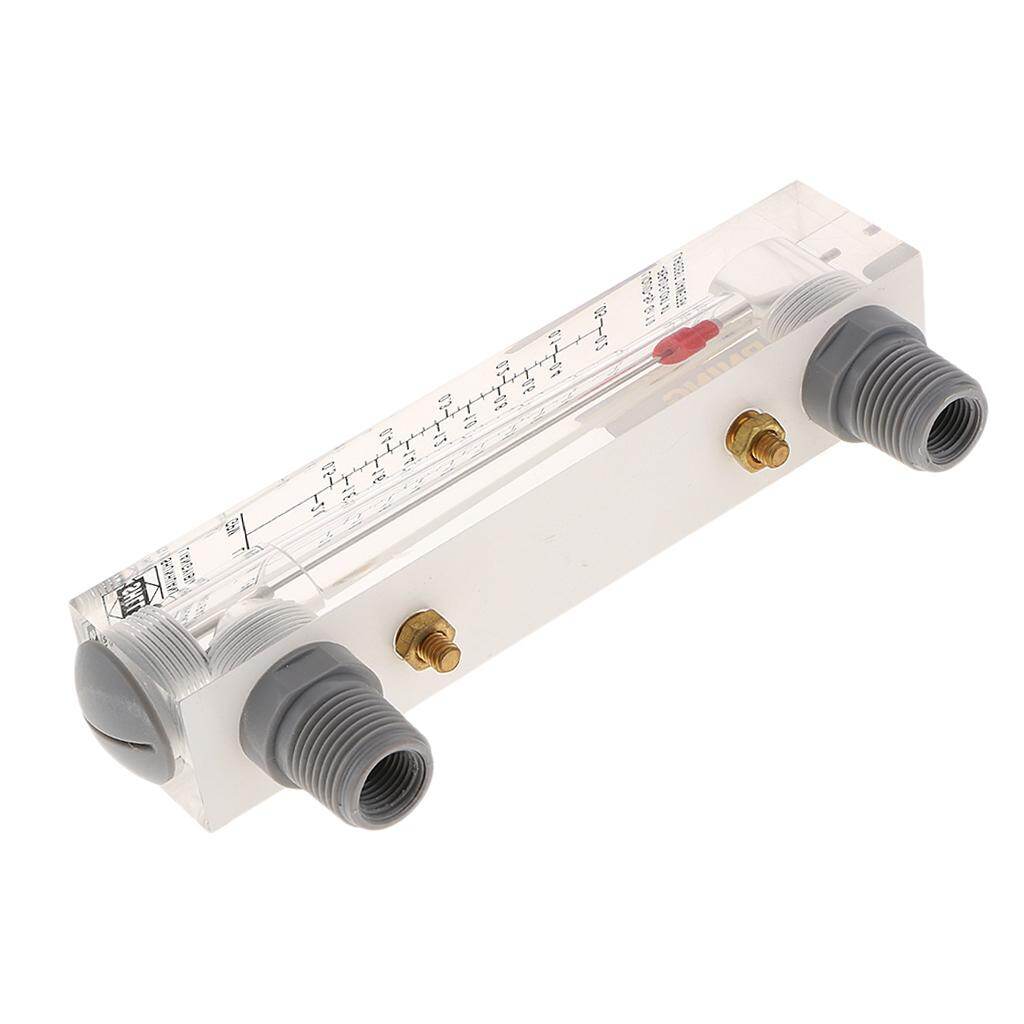 Baoblaze LZM-15 Panel Mount Type Acrylic Flowmeter Water Liquid Flow Meter