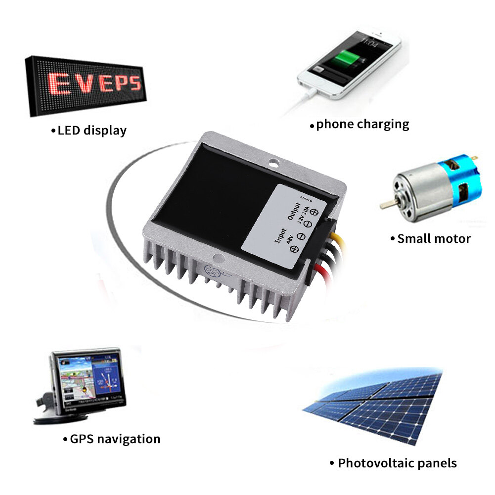 DC-DC 48V To 12V 10A 120W Voltage Step Down Module Buck Power Supply Converter