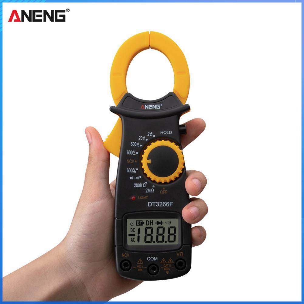 Digital Amper Clamp Meter Multimeter NCV Current Clamp Pincers Voltmeter